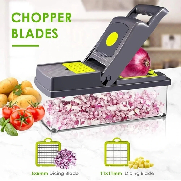 NIB 15 in 1 Veggie/Fruit Chopper - Picture 4 of 8